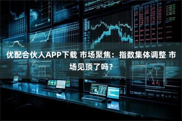 优配合伙人APP下载 市场聚焦：指数集体调整 市场见顶了吗？